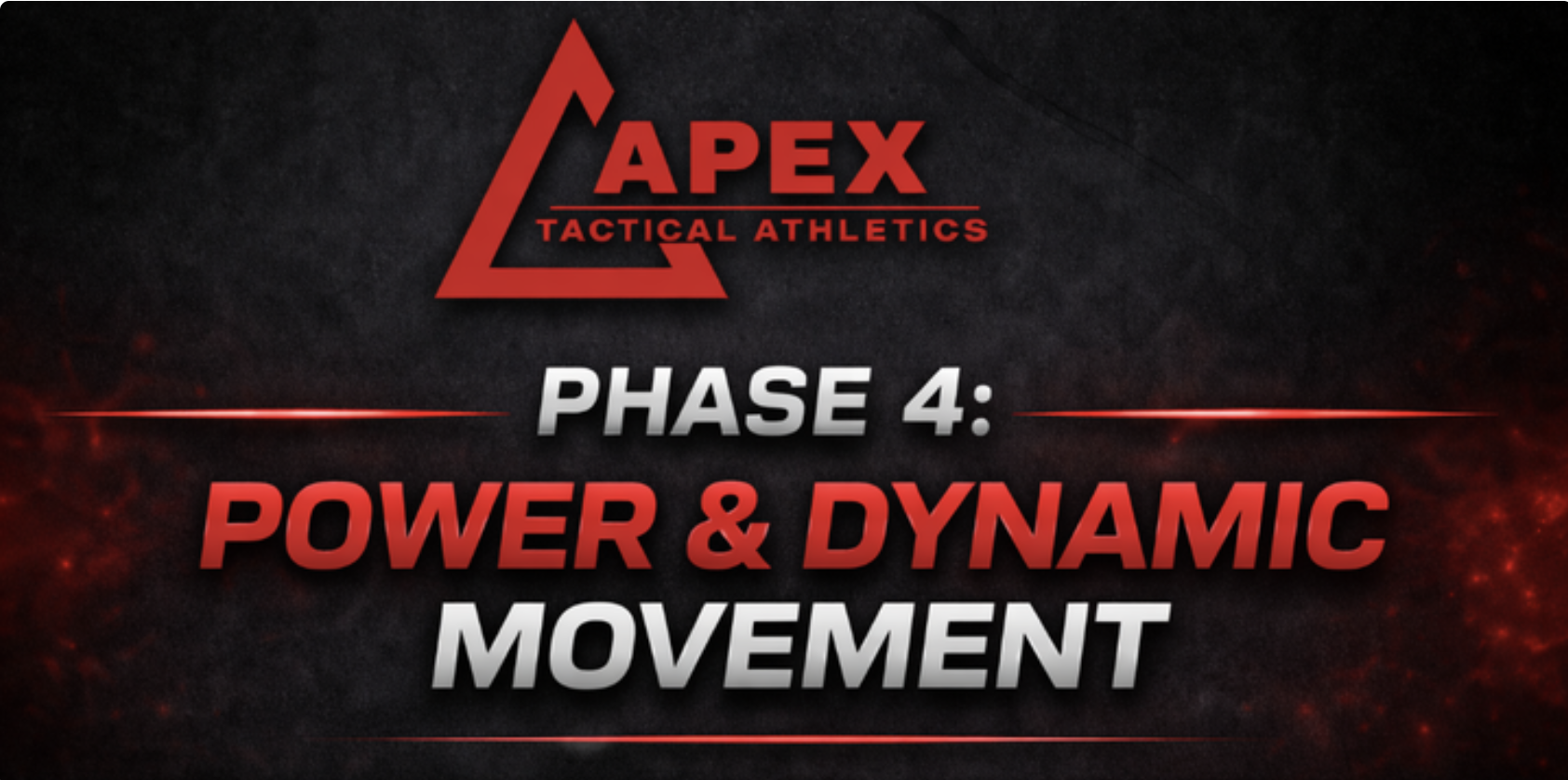 Phase 4: Power & Dynamic Movement — Expressing Strength